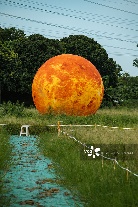 孤独的星球图片素材