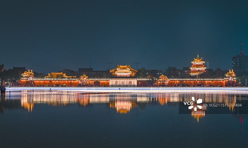 开封府夜景图片素材