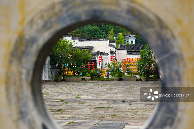 黄山呈坎村图片素材