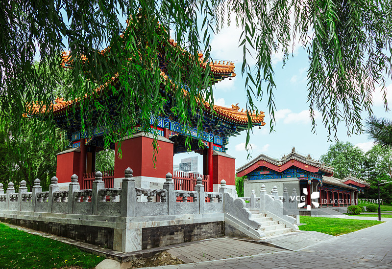 北京庆丰公园图片素材