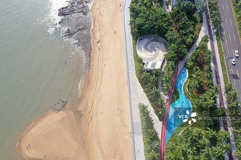 海口假日海滩旅游区图片素材