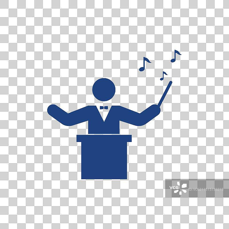 音乐指挥图标图片素材