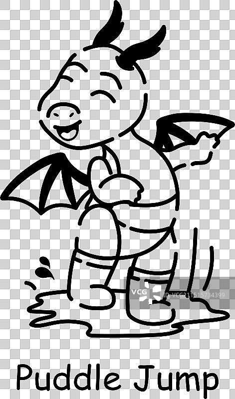 跳水坑图片素材