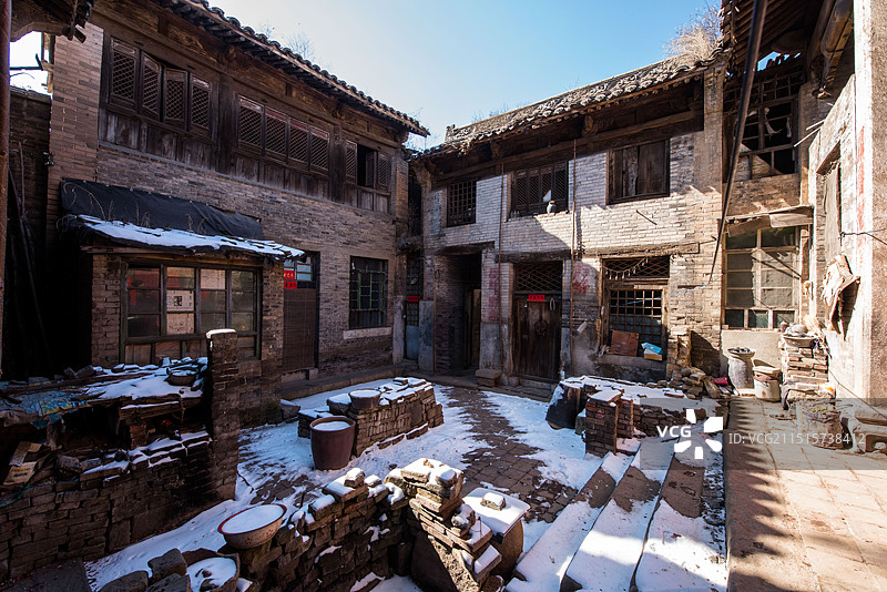 晋城大阳古镇景区图片素材