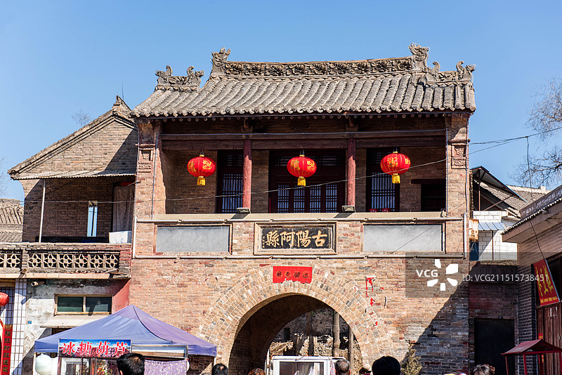 晋城大阳古镇景区图片素材