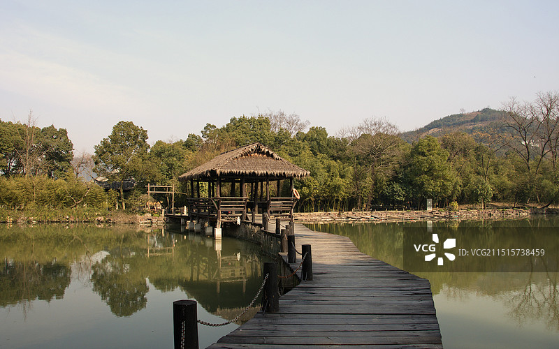 绍兴市兰亭景区图片素材