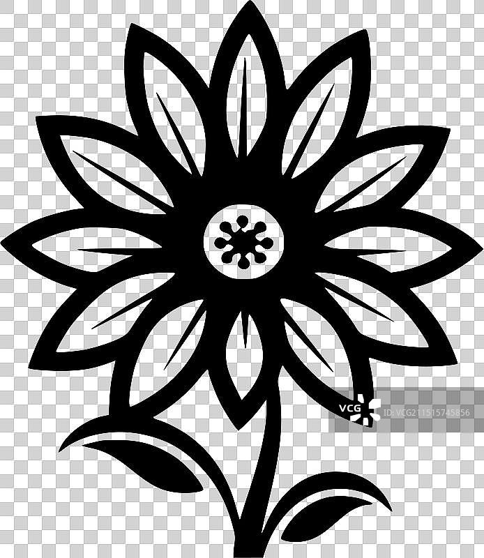 花-高品质的标志-理想的t恤图片素材