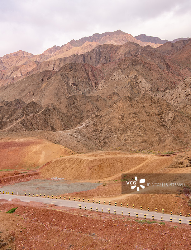 宁夏自治区中卫市66号公路图片素材