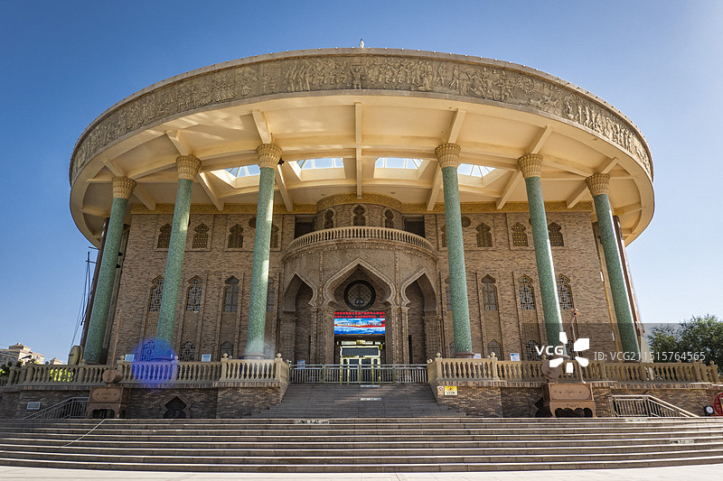 吐鲁番坎儿井民俗园图片素材