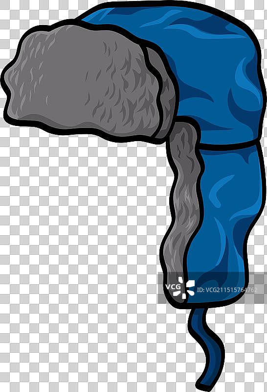 俄式皮帽保暖毛皮冬季帽子图片素材