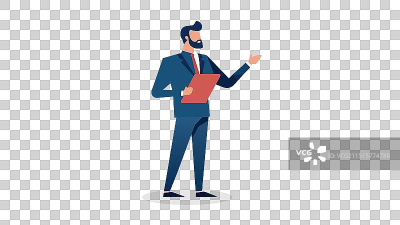 领导讲座增长商业策略图片素材