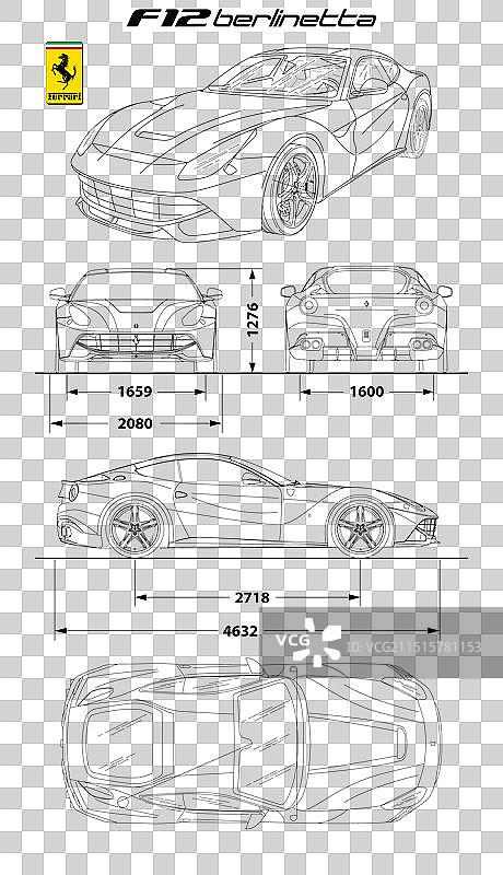 法拉利F12 Berlinetta图片素材
