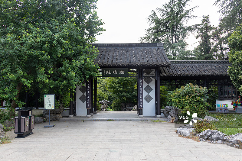 扬州市茱萸湾景区图片素材