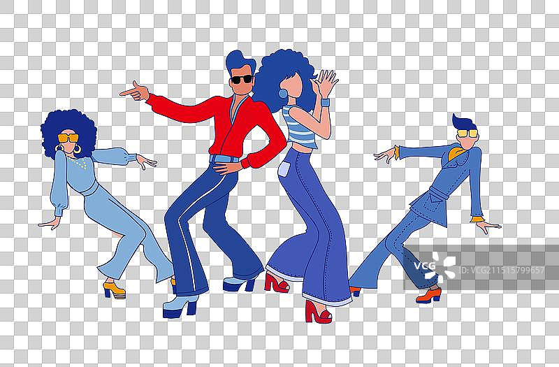 跳舞的人图片素材