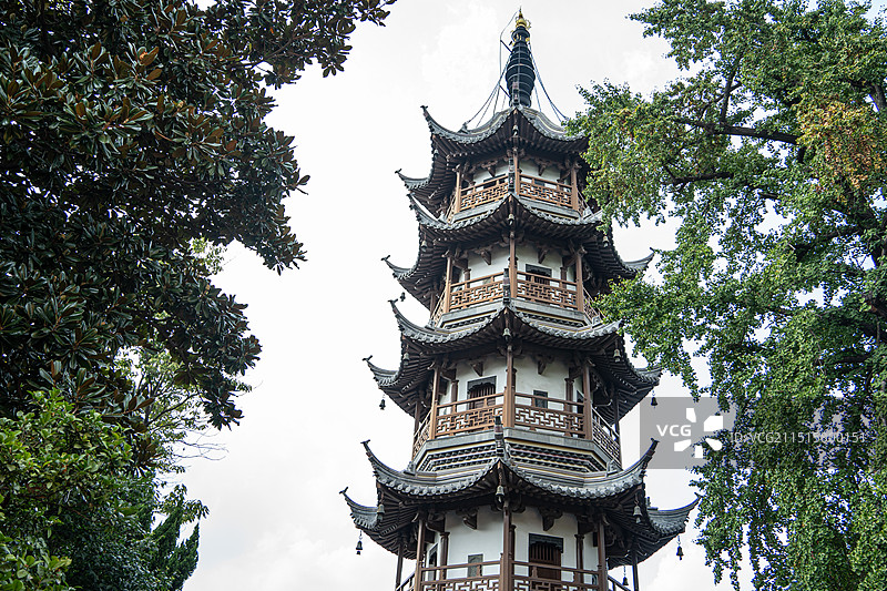 寺庙建筑光孝塔图片素材