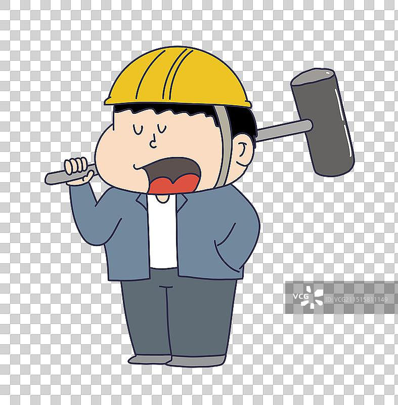 建筑工人图片素材