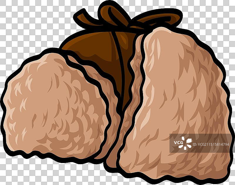 俄式皮帽保暖毛皮冬季帽子图片素材