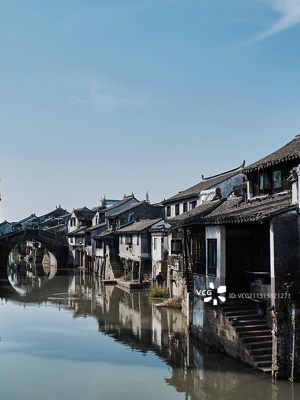 太仓沙溪古镇风景图片素材