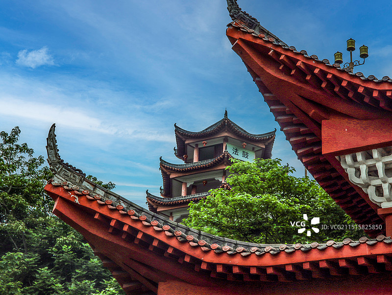 南充嘉陵第一桑梓风景区图片素材