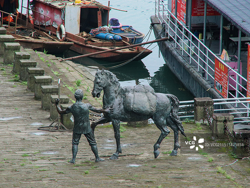 南充嘉陵第一桑梓风景区图片素材