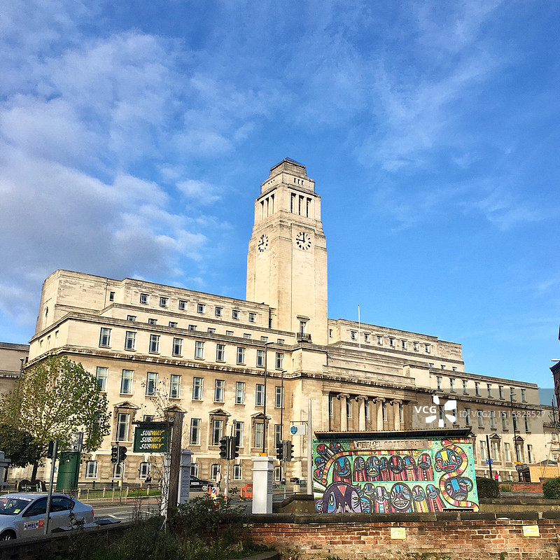 英国利兹大学Leeds教学楼Parkinson Building图片素材