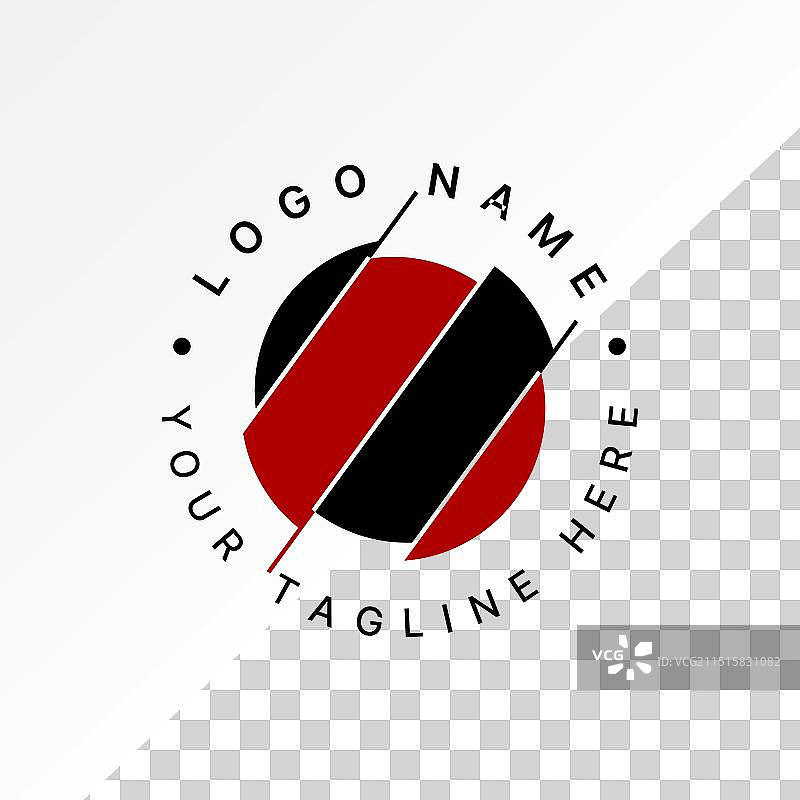 独特的切割圆形切块图片素材