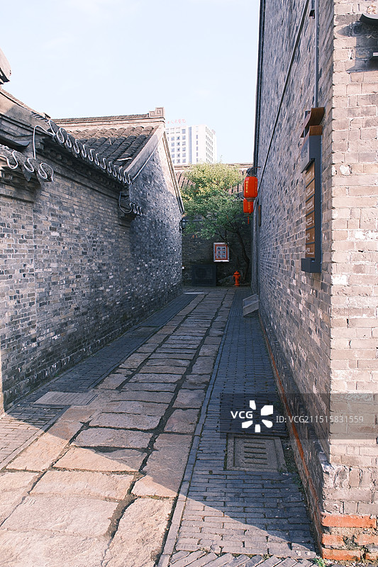 泰州姜堰市古罗塘旅游文化景区图片素材