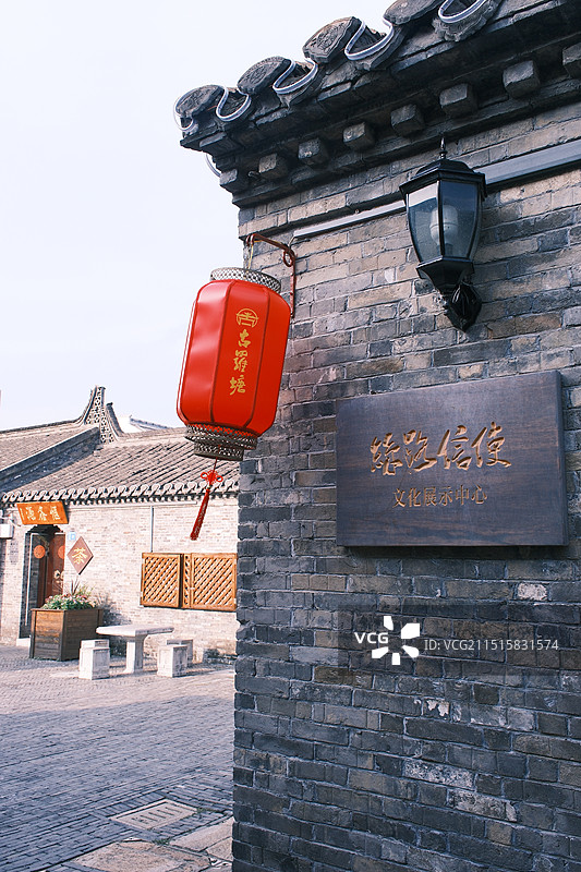 泰州姜堰市古罗塘旅游文化景区图片素材