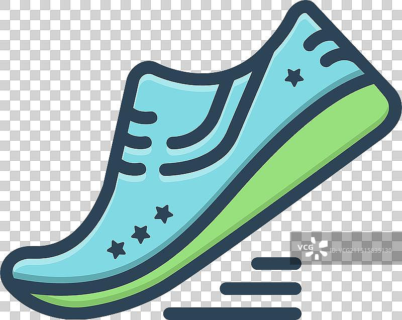 跑步鞋图片素材