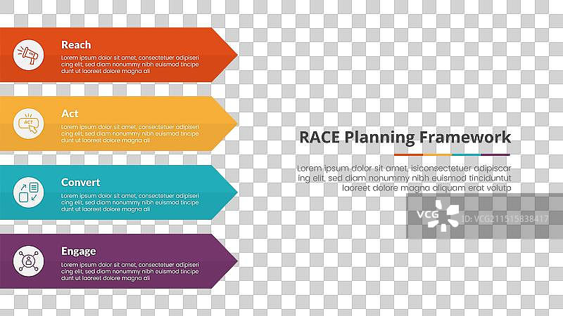 幻灯片赛程框架信息图概念图片素材