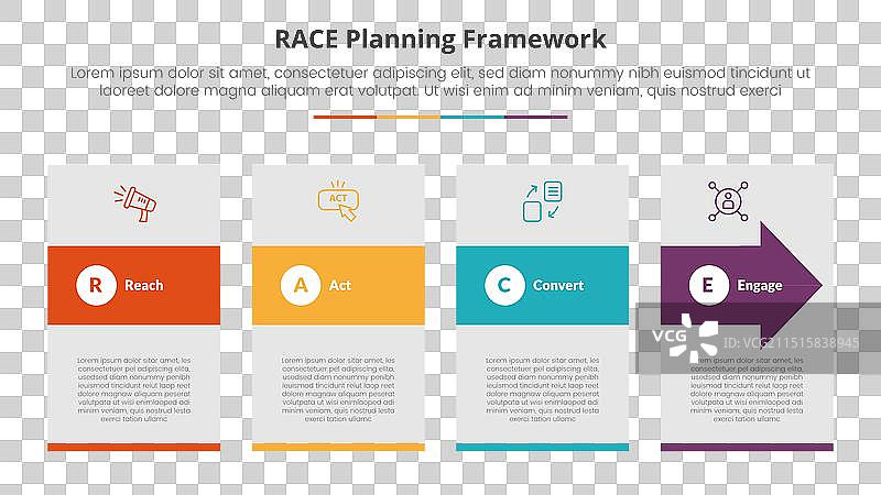幻灯片赛程框架信息图概念图片素材