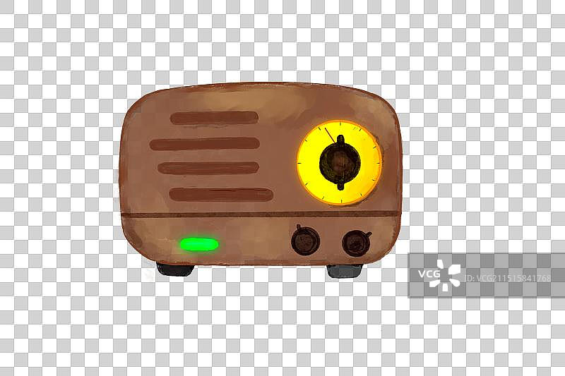 猫王小王子收音机图片素材