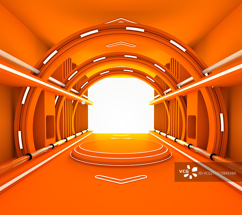 C4D渲染电商展台场景图片素材