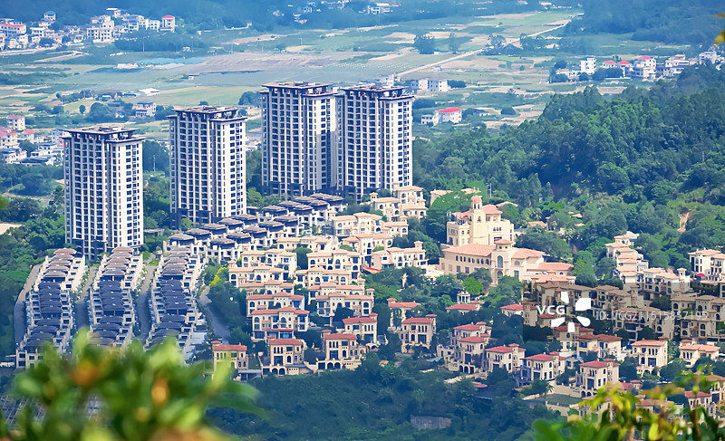 十里蓝山图片素材