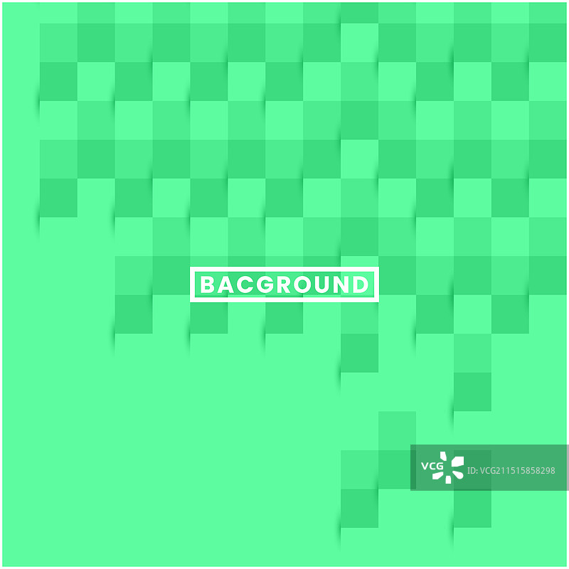 绿色方块3D背景图片素材