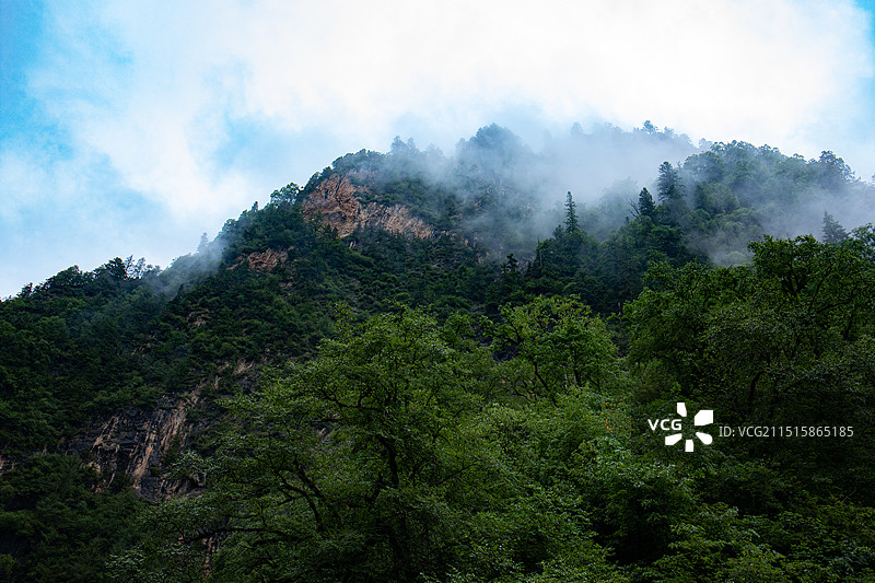 陇南文县天池旅游景区图片素材