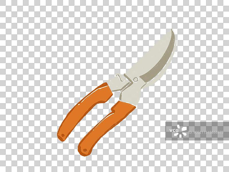 花园剪刀图片素材