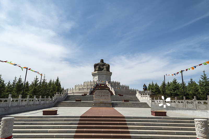 锡林郭勒盟西乌珠穆沁旗乌兰五台旅游景区图片素材
