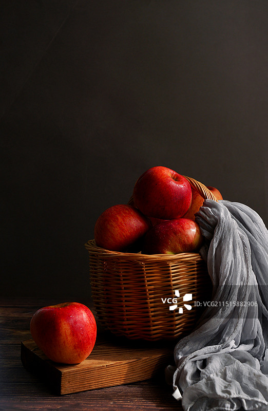 昭通红露苹果图片素材