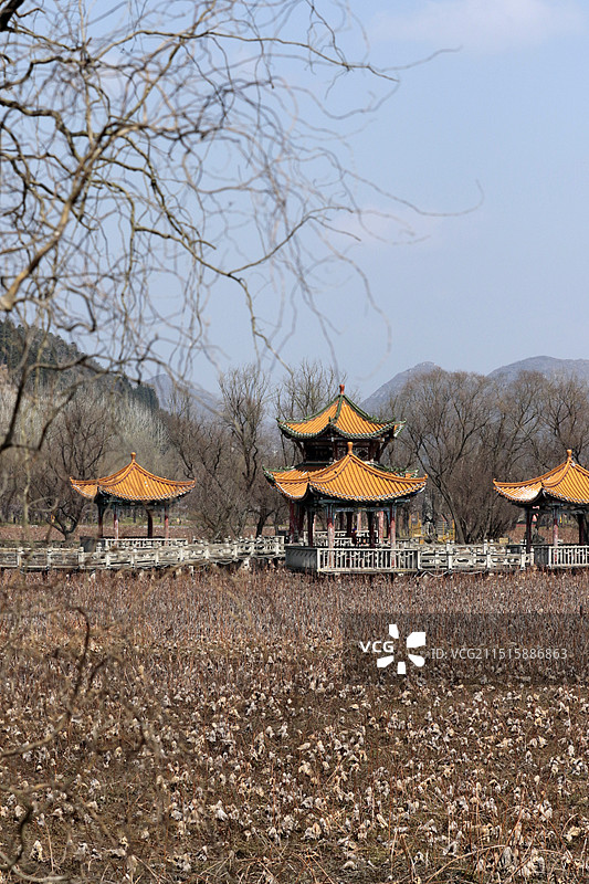 贵州省安龙县招堤风光图片素材