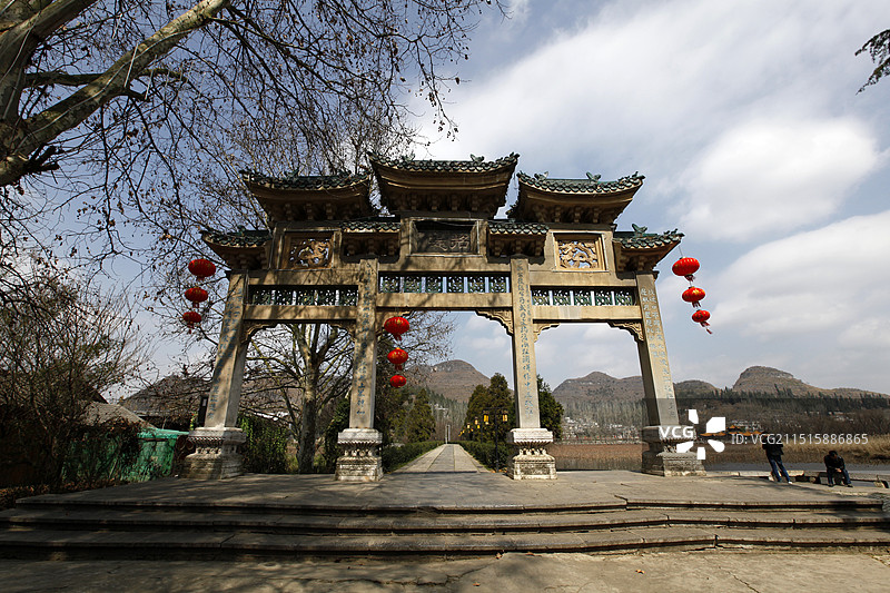 贵州省安龙县招堤风光图片素材