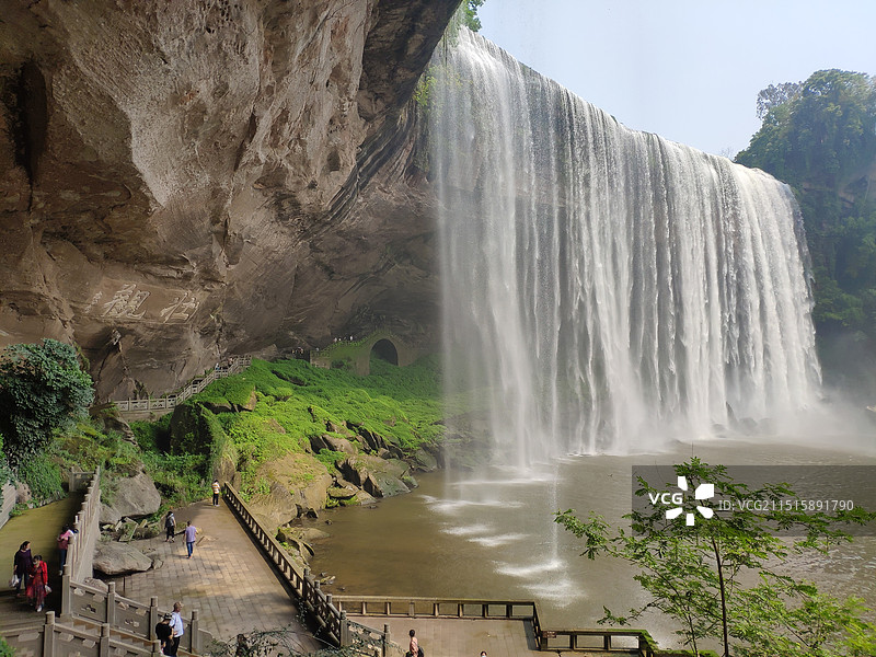 重庆万州大瀑布群旅游区图片素材