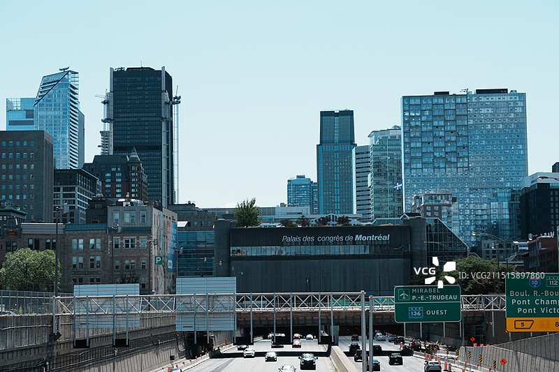 蒙特利尔城市风光图片素材