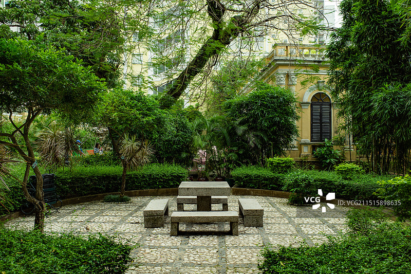 卢廉若公园图片素材