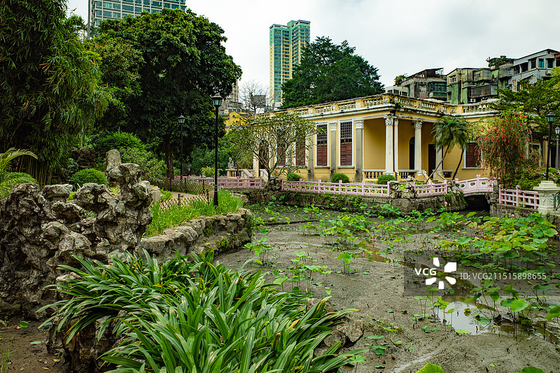 卢廉若公园图片素材