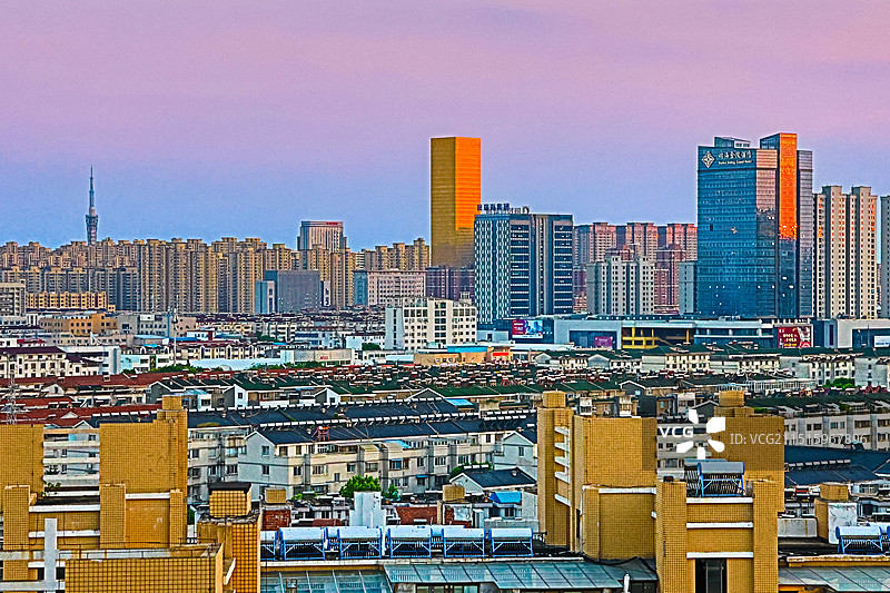 海安市标志性建筑群图片素材