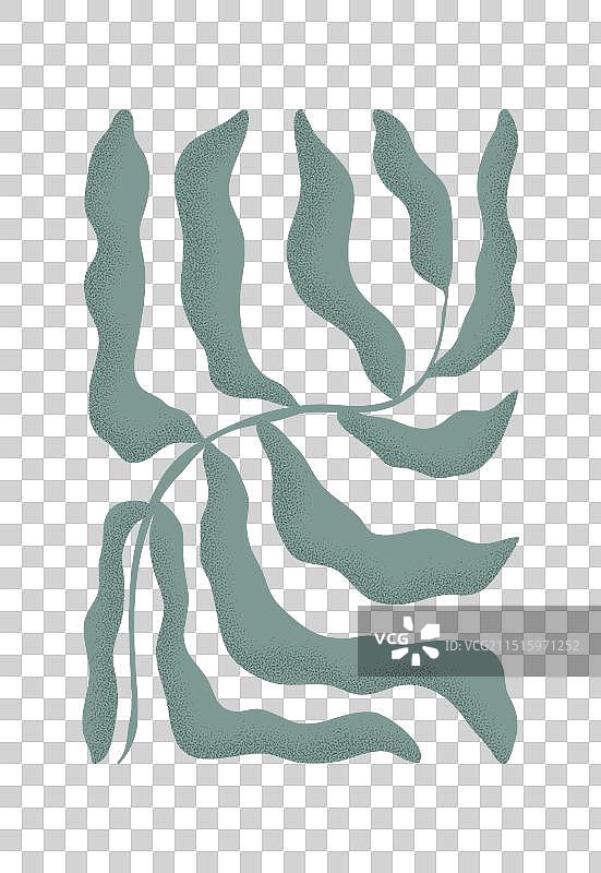 绿色抽象树枝纹理背景图片素材