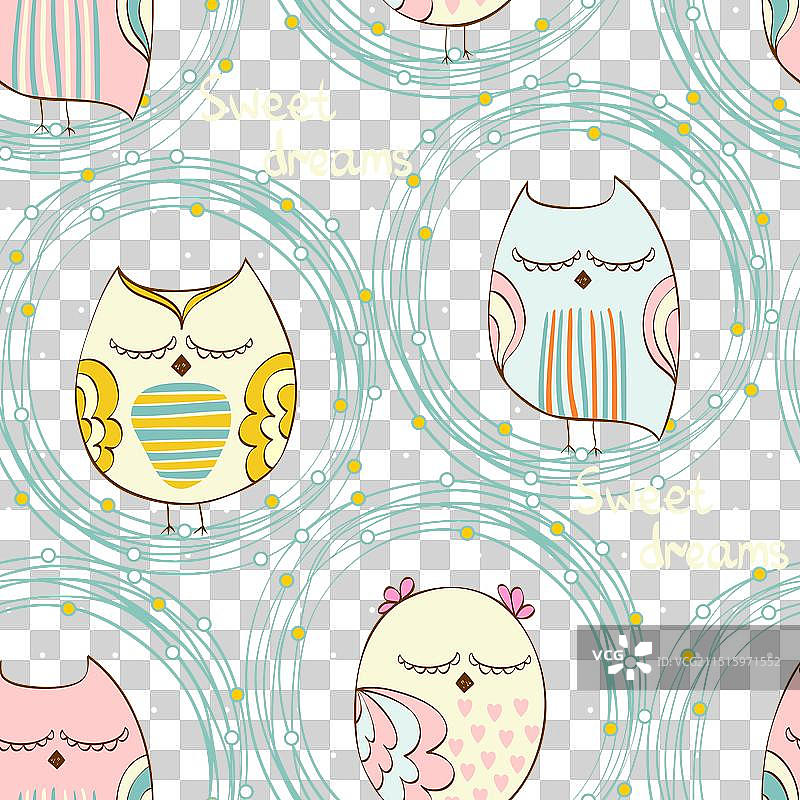 睡着的猫头鹰图片素材