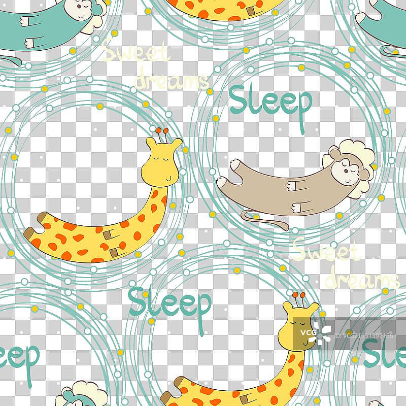 正在睡觉的动物图片素材