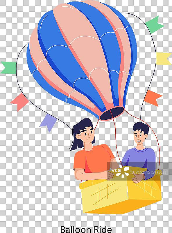 气球之旅图片素材